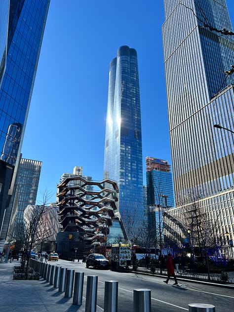 Images of Hudson Yards and The High Line in New York City