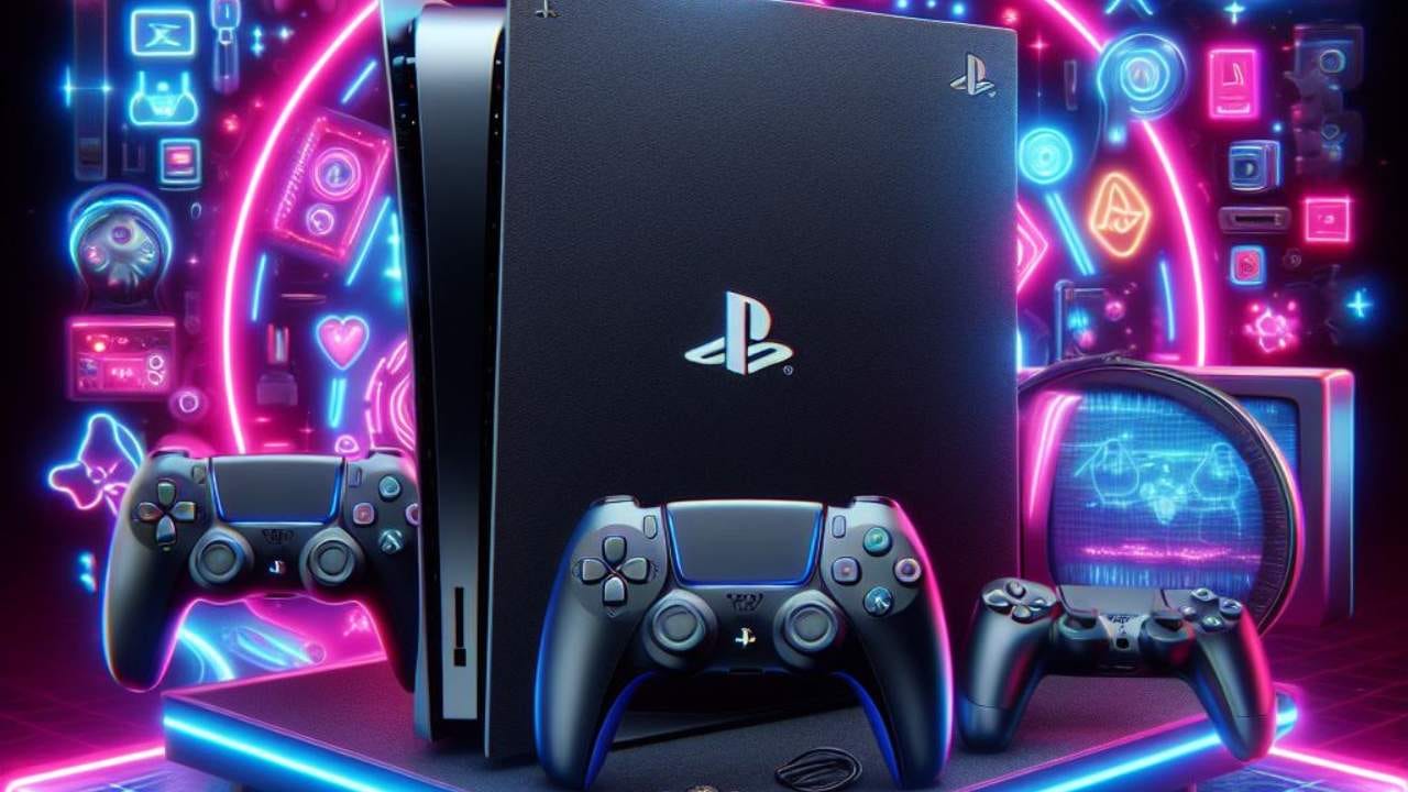 PS5 Pro concept image in black PS5 Pro concept image in black