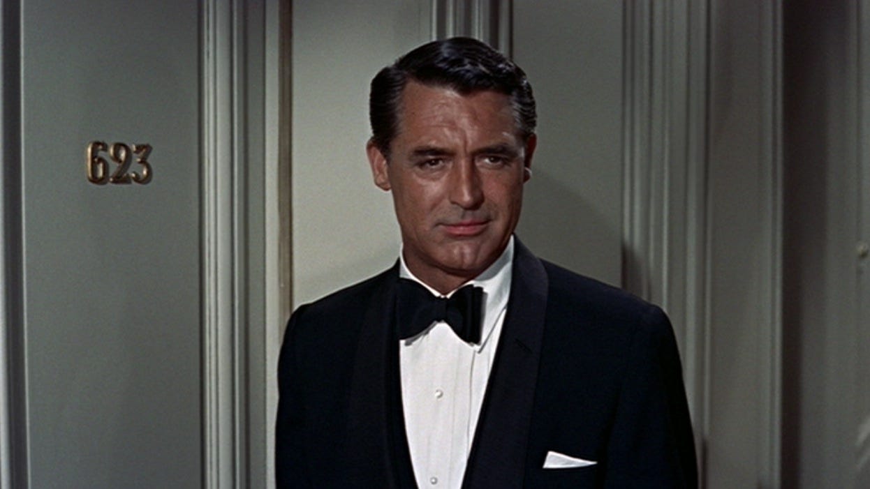 Cary Grant's Black Tie in To Catch a Thief » BAMF Style