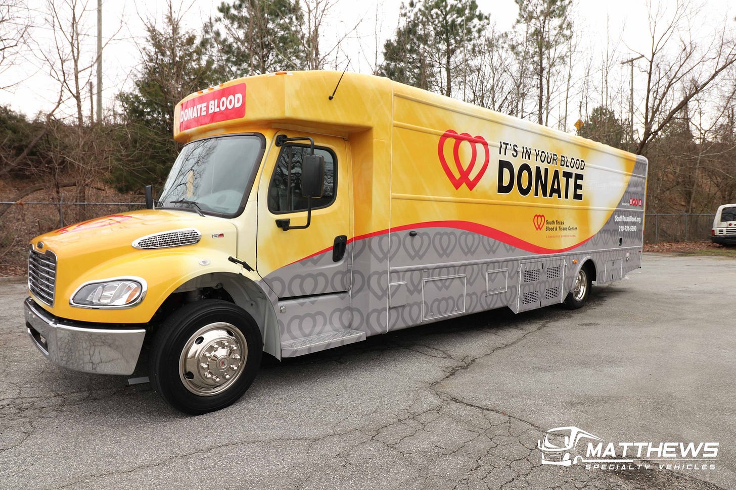 Bloodmobiles For Sale - Customized Mobile Blood Donation Vehicles —  Matthews Specialty Vehicles