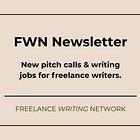 ✍️ 60+ Paid Pitch Calls & Freelance Writing Jobs