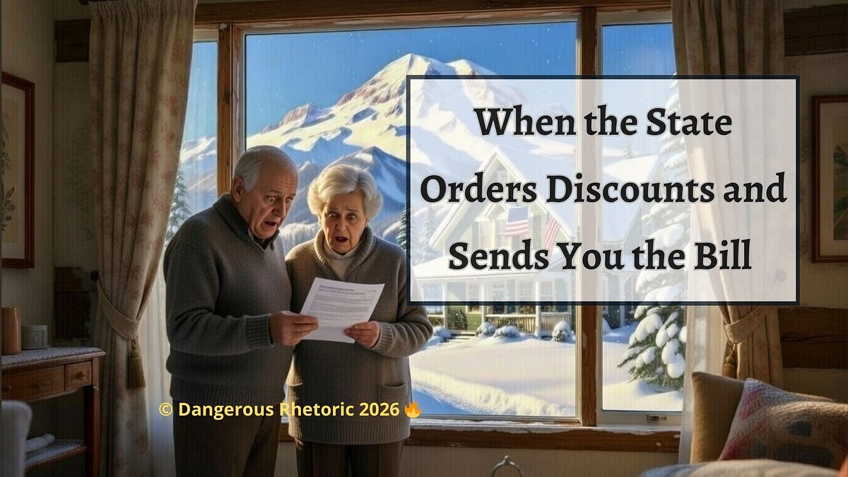 When the State Orders Discounts and Sends You the Bill