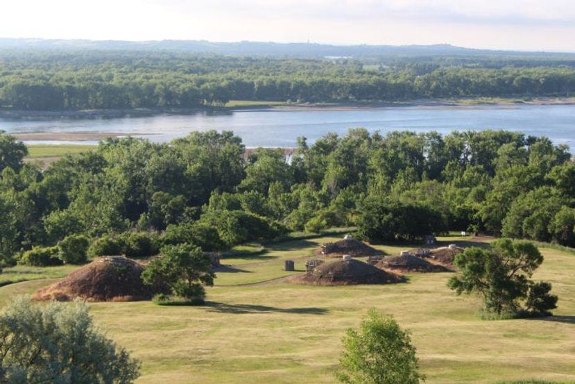 On-a-Slant Village, Fort Abraham Lincoln State Park