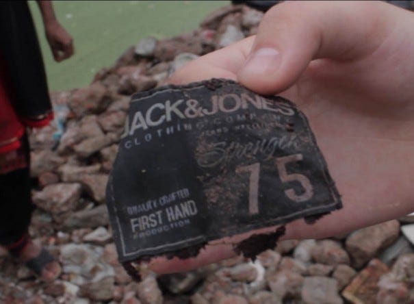 Jack and Jones in the Rana Plaza Rubble Jack and Jones in the Rana Plaza Rubble