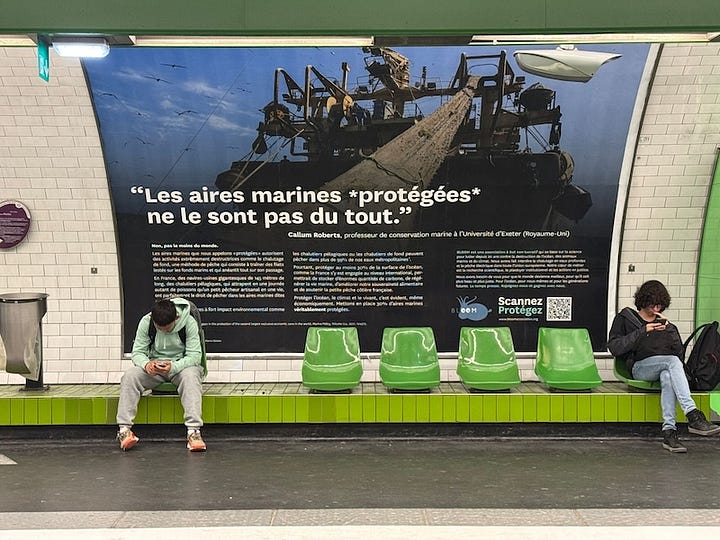 Aires marines protégées “l’imposture" par l’association BLOOM
