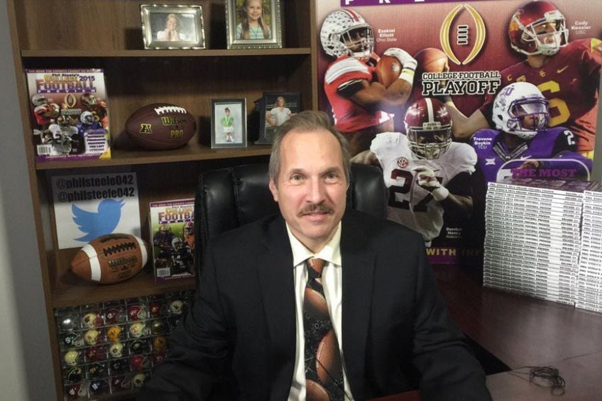 Projection guru and ESPN analyst Phil Steele gives us an inside look at his  predictions for Michigan - Maize n Brew
