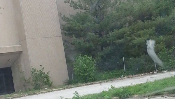 figure outside Ohio mall figure outside Ohio mall