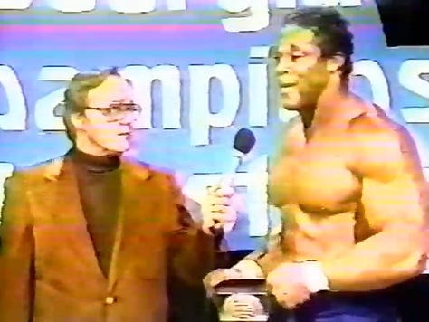Tony Atlas and Steve Keirn, Dusty Rhodes, Robert Fuller and Ted Dibiase, Mr. Wrestling II, The Freebirds, Tony Atlas