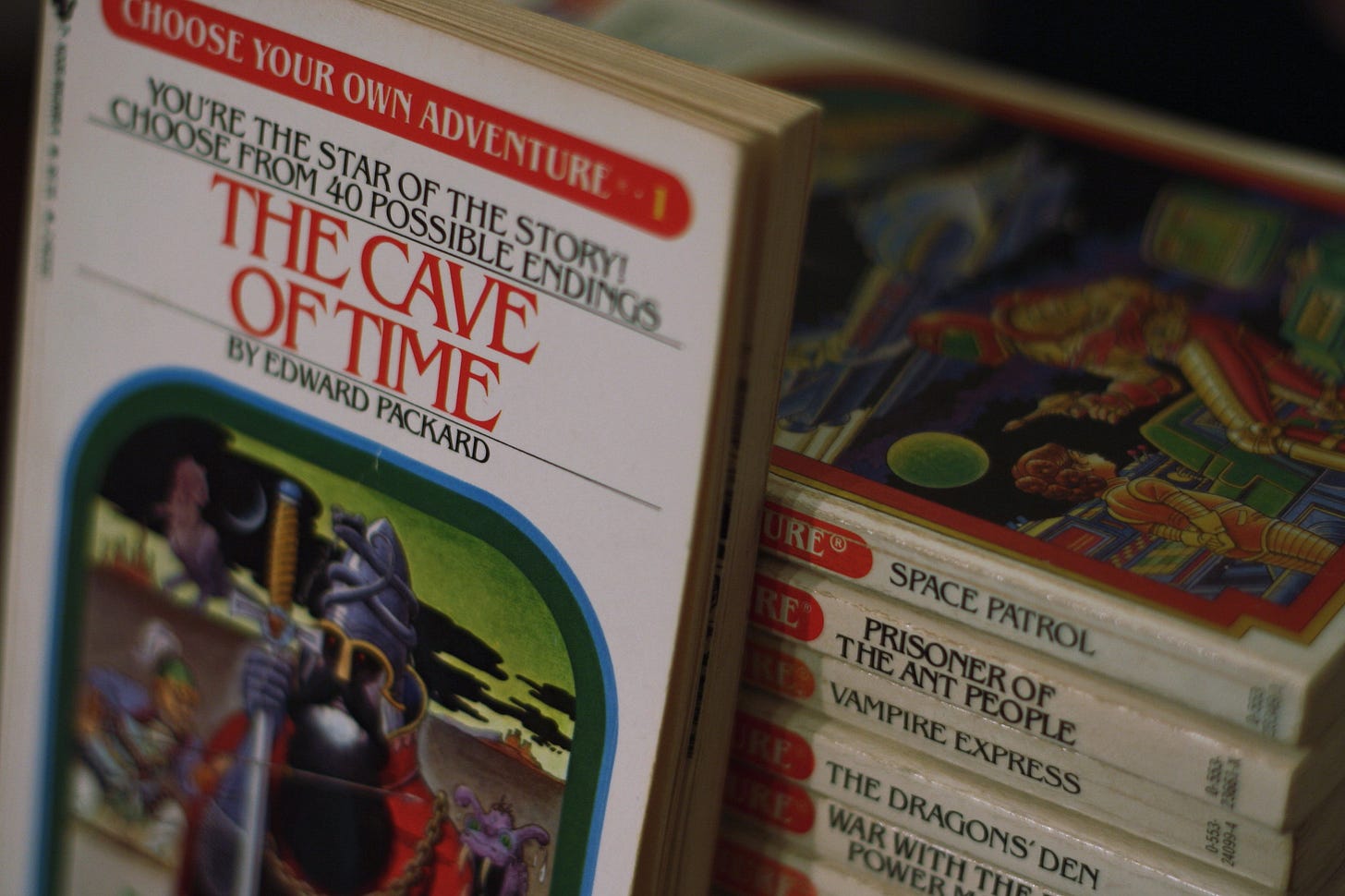 Choose your own adventure book Choose your own adventure book