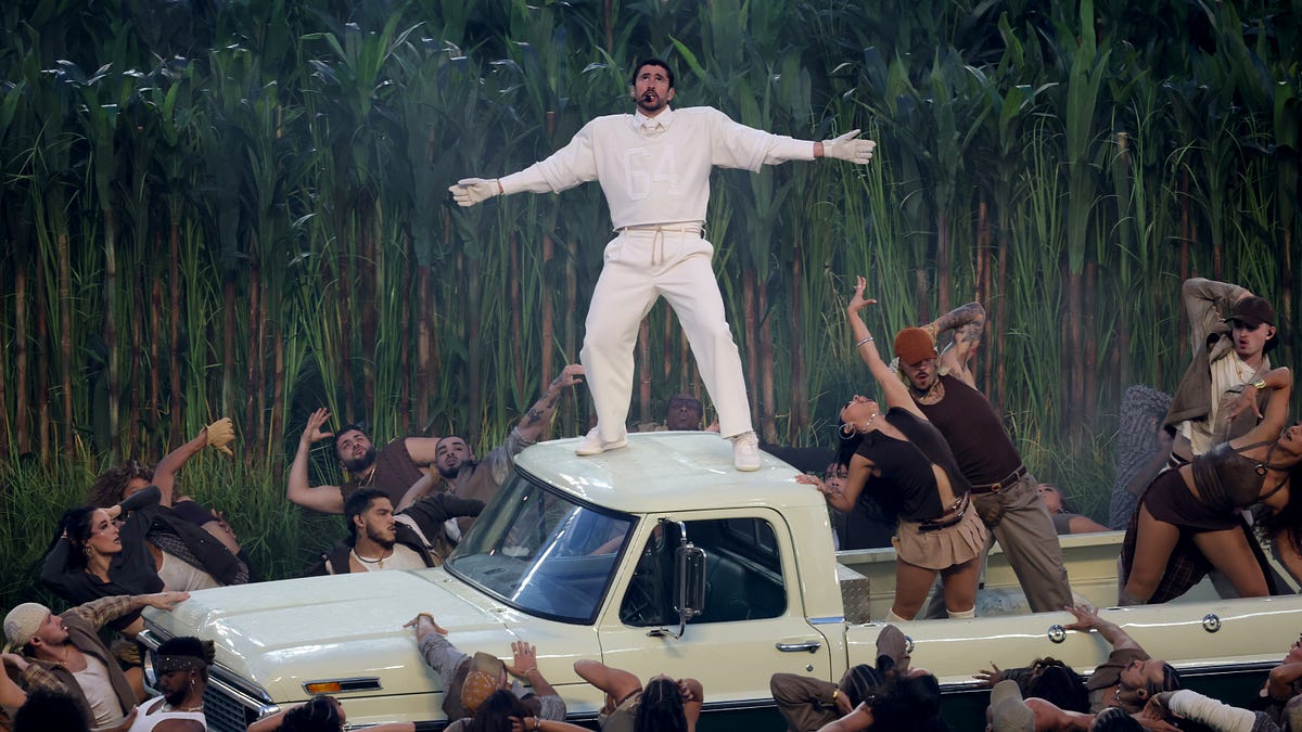 Good Bunny. Bad Super Bowl. Defund ICE.