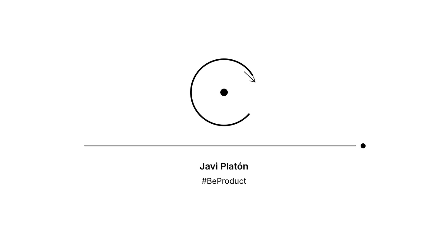 Buscar trabajo en producto como si fuera un producto, por Javi Platón