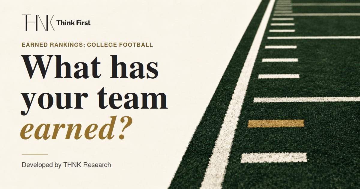 Artwork accompanying The College Football Rankings Are Wrong