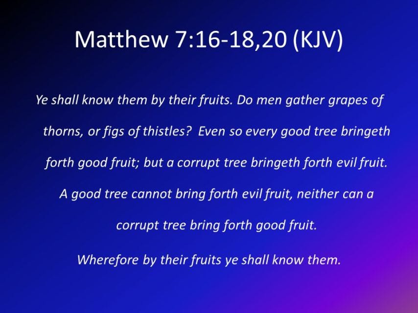 Ye shall know them by their fruits and more Blessings!! | Kristi Ann's Haven Ye shall know them by their fruits and more Blessings!! | Kristi Ann's Haven