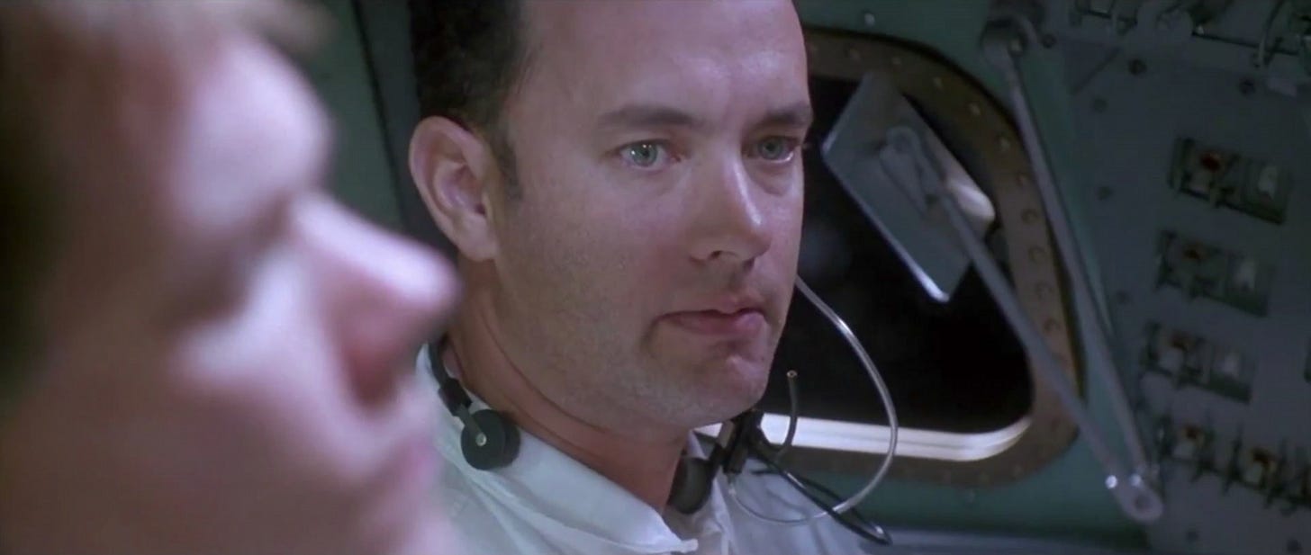 In Apollo 13, Tom Hanks' character says 'We've lost The Moon' whilst ...