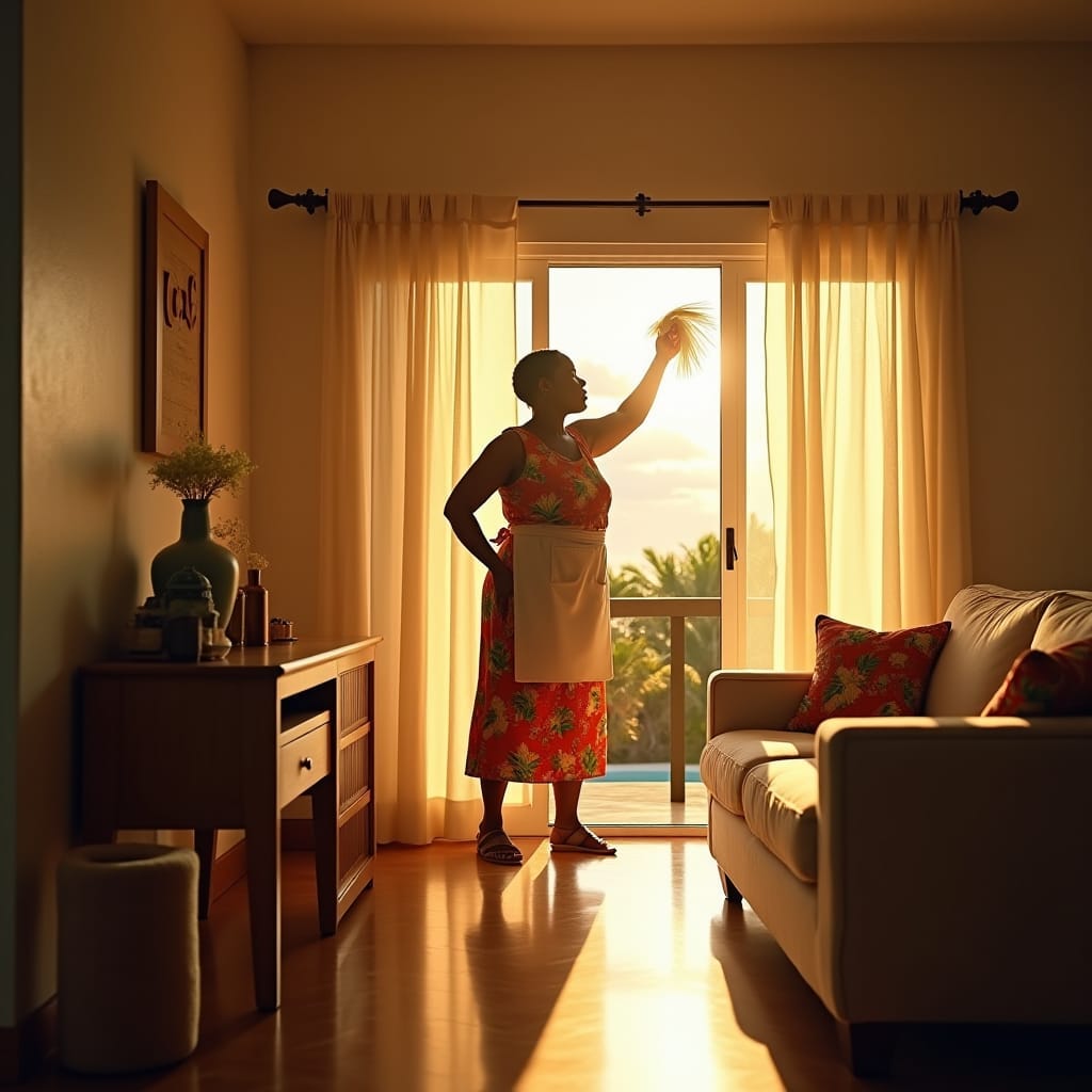 jamaican cleaning modern guest home