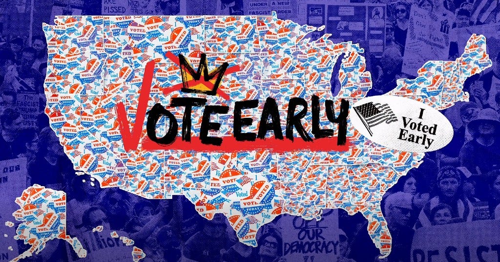 No Kings: Vote Early No Kings: Vote Early