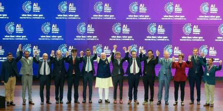 VIDEO: OpenAI, Anthropic CEOs' awkward moment at AI summit - Rediff.com VIDEO: OpenAI, Anthropic CEOs' awkward moment at AI summit - Rediff.com