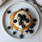 Blueberry Cheesecake Protein Pancakes Recipe