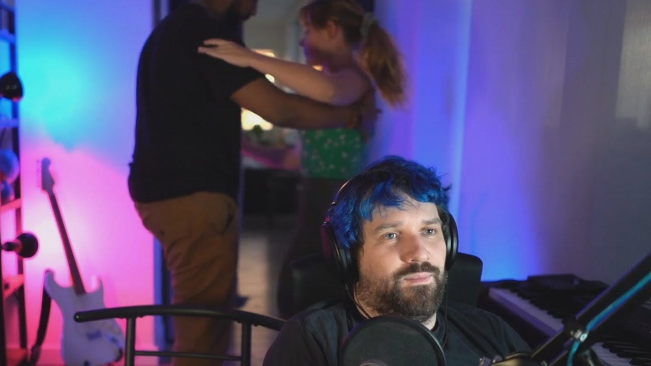 Aba and Melina Dancing Together while Destiny watches Emotionlessly