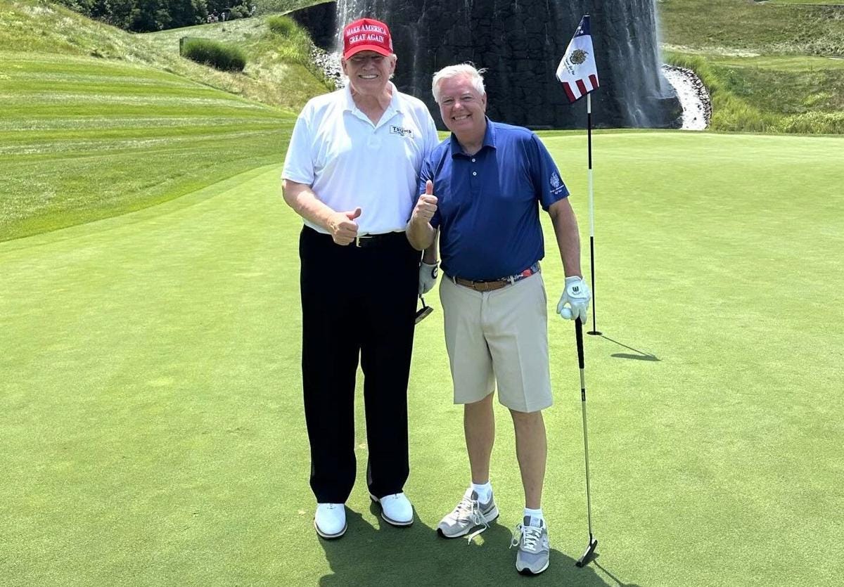 SC's Lindsey Graham plans golf fundraiser with Donald Trump