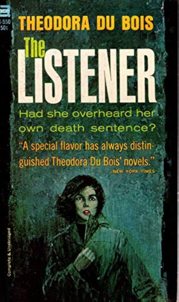 Amazon.com: The Listener: Theodora du Bois: 圖書