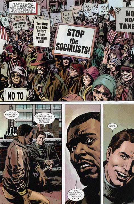This image has an empty alt attribute; its file name is captainamerica602teabagpanels.jpg