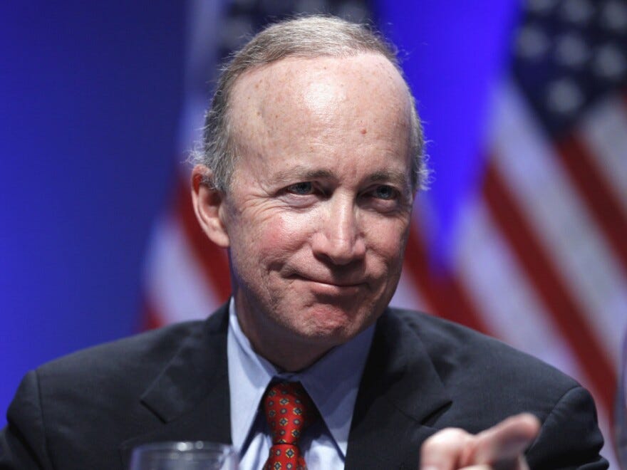 Indiana Gov. Mitch Daniels Is Tough On Budgets | WKAR Public Media