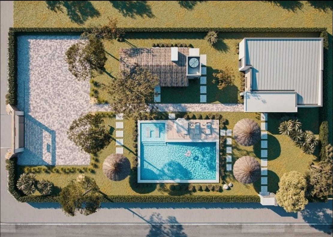 A pool in a house

Description automatically generated with medium confidence