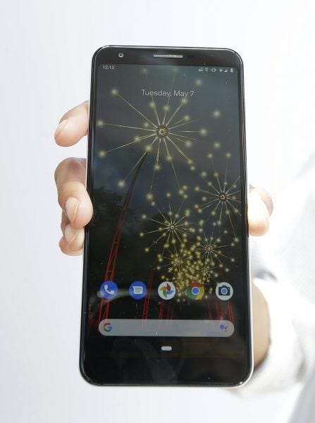 google pixel 3a front view google pixel 3a front view