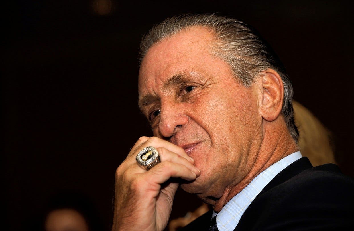 Pat Riley's Other Master Plan: Trademarking 'Three-Peat' - WSJ