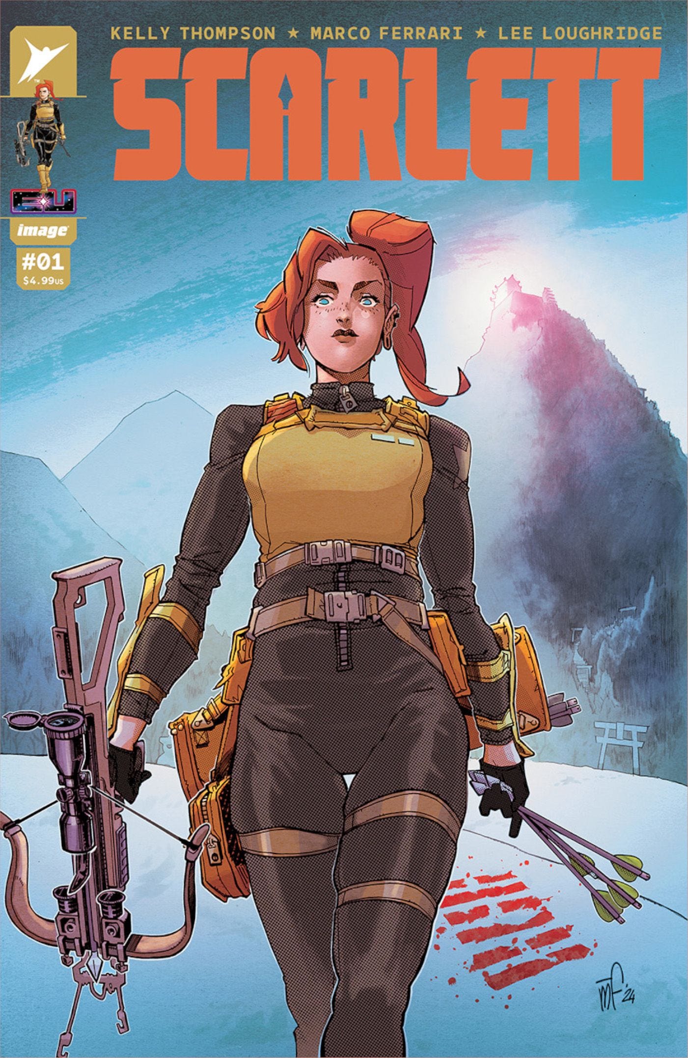 Scarlett #1 Cover A by Marco Ferrari