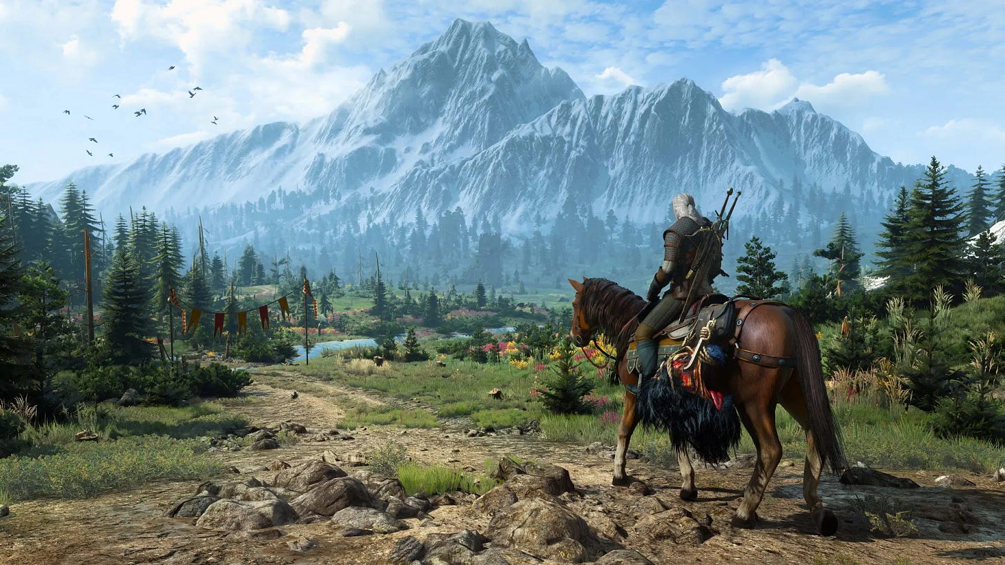 Play the acclaimed open-world RPG: The Witcher 3: Wild Hunt
