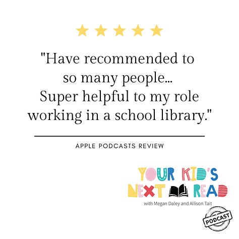 Reviews of your kids next read podcast