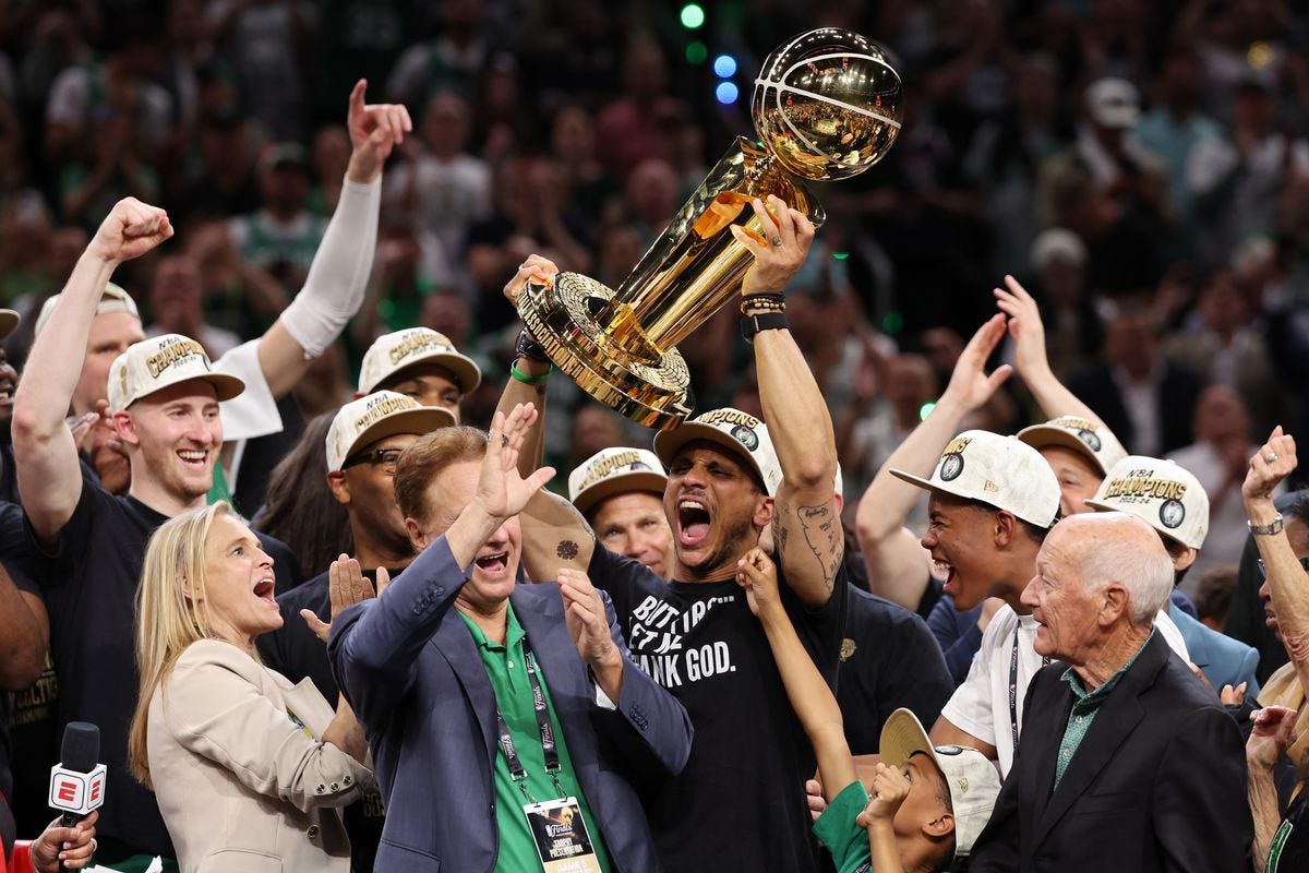 Celtics Coach Joe Mazzulla Hit Up Five North End Restaurants in One Night  While Celebrating NBA Championship - Eater Boston