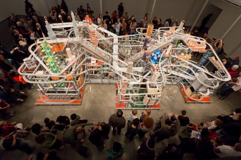 Chris Burden, Metropolis II, 2010, courtesy of Berggruen Charities, © Chris Burden Estate, Los Angles County Museum of Art