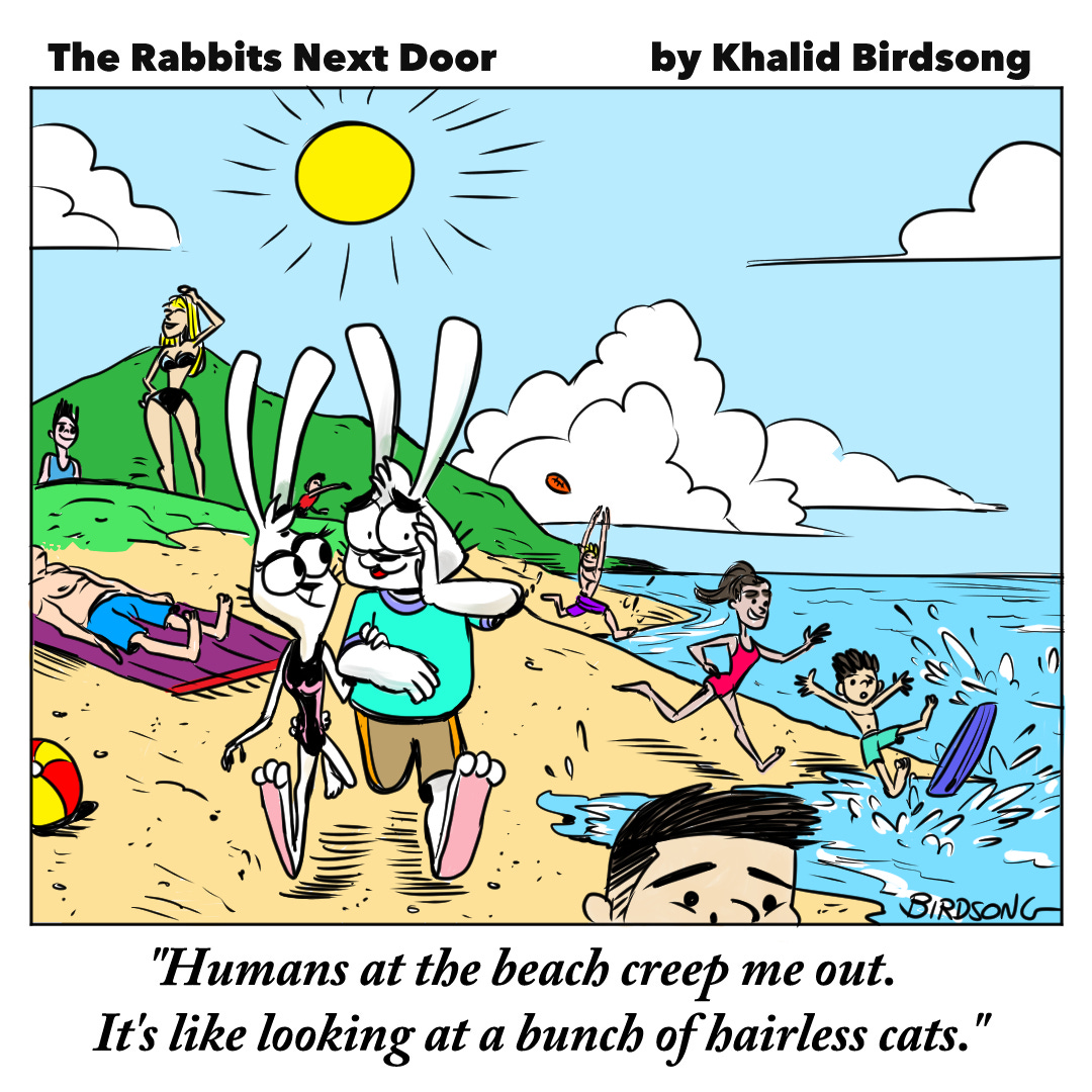 The Rabbits Next Door Set #8 - by Khalid Birdsong