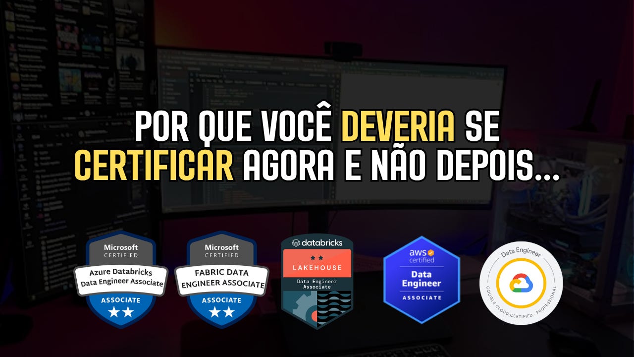 Por que você deveria se certificar agora e não depois