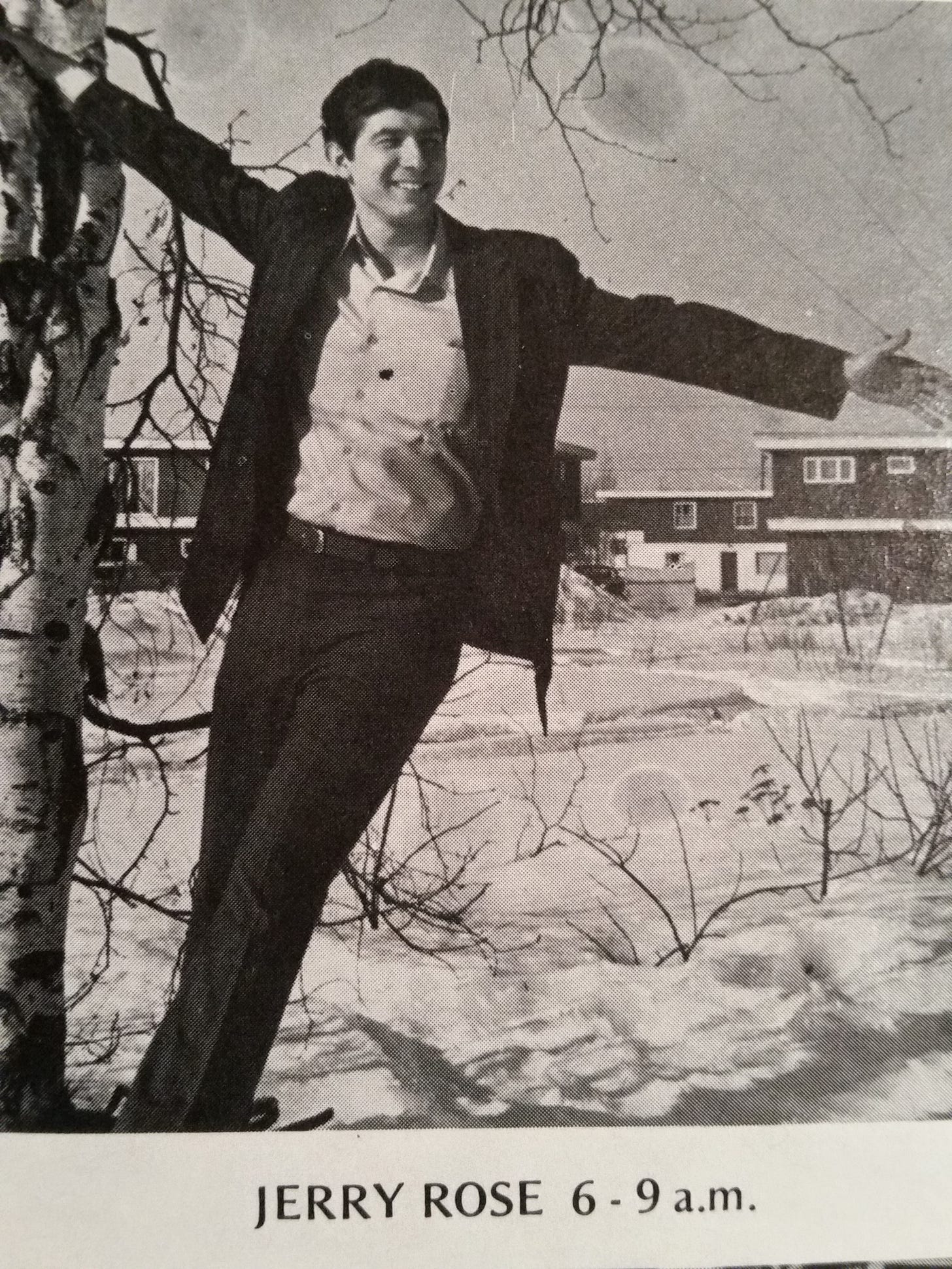 Anchorage, Alaska radio DJ, Jerry Rose.