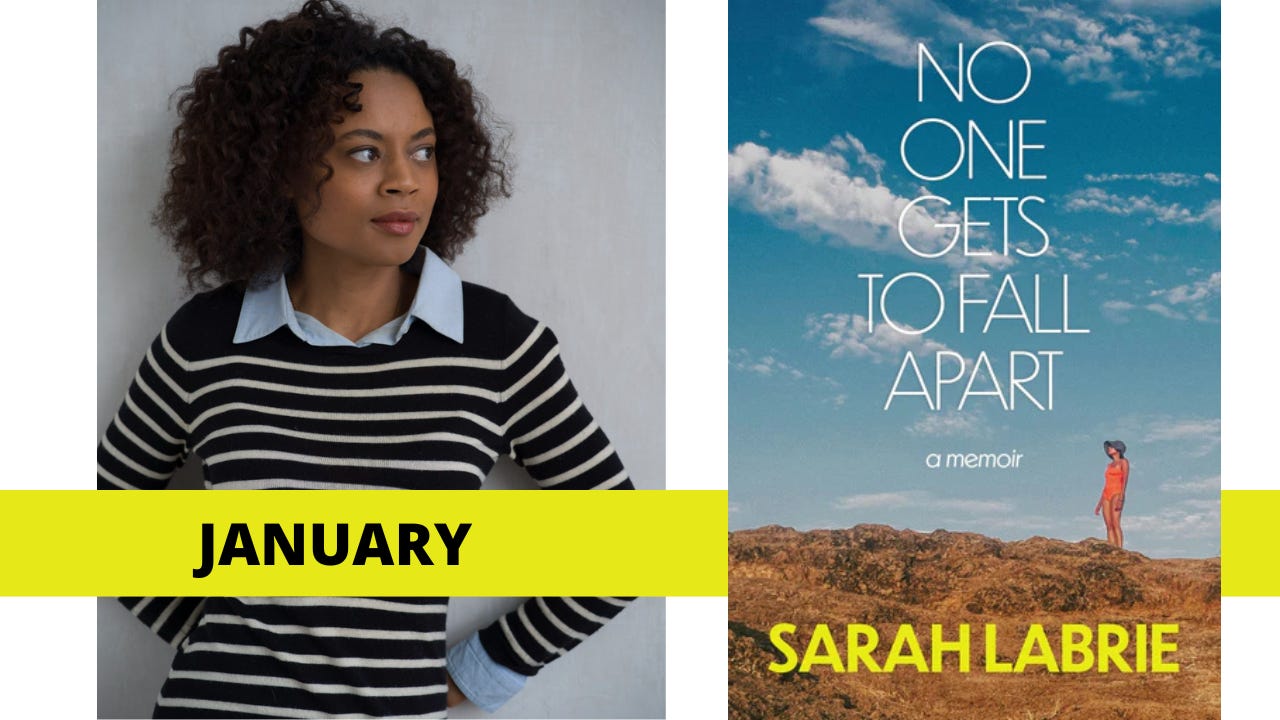 Sarah LaBrie's mental health memoir is Memoiring's Book Club Pick