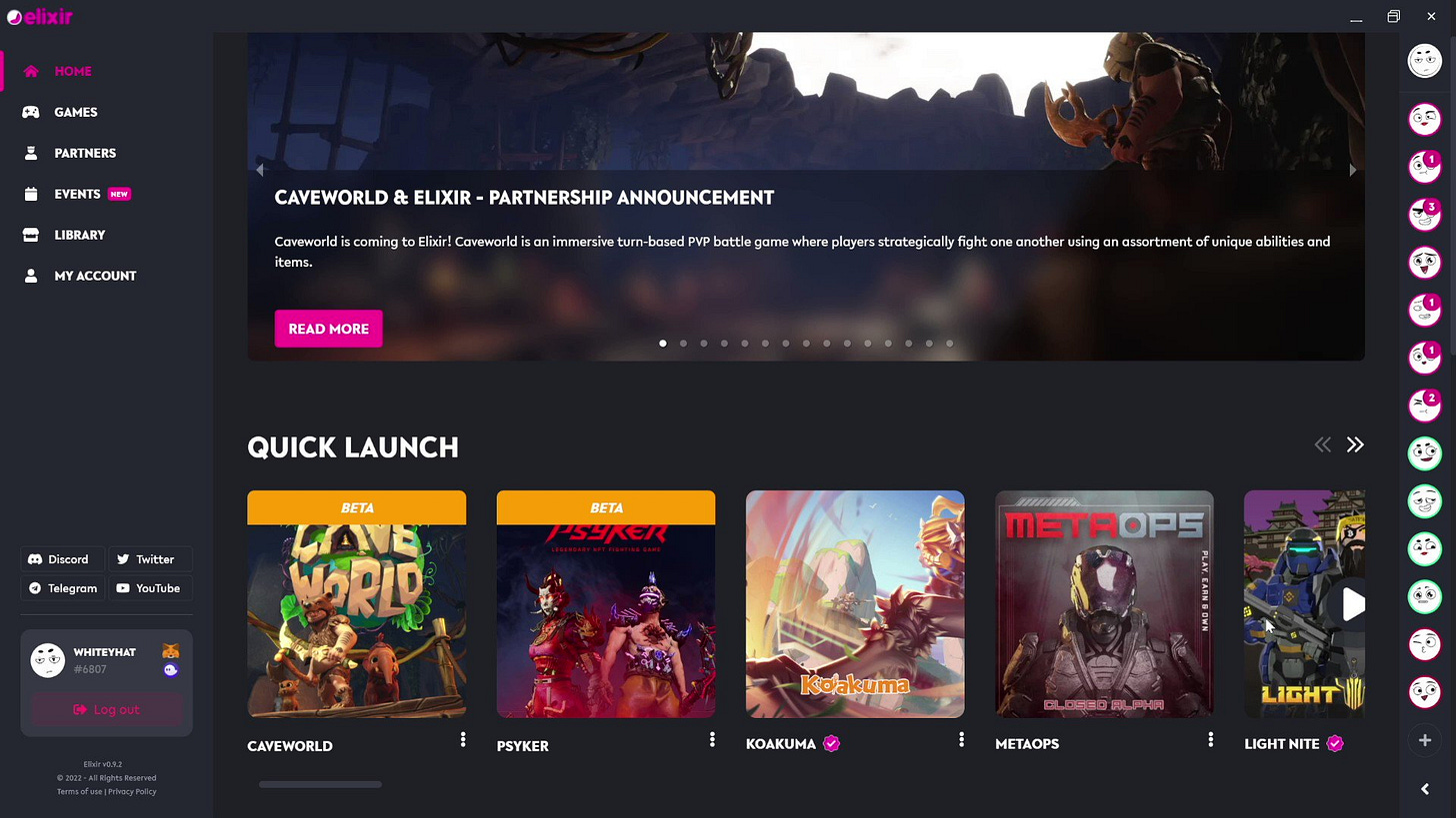 Elixir Game Launcher on Twitter: "INTRODUCING FRIENDS ❤️ We are extremely happy to bring a dynamic friends system. 👊 Invite your friends to your game 📥 Receive notifications on your desktop 💬 Elixir Game Launcher on Twitter: "INTRODUCING FRIENDS ❤️ We are extremely happy to bring a dynamic friends system. 👊 Invite your friends to your game 📥 Receive notifications on your desktop 💬