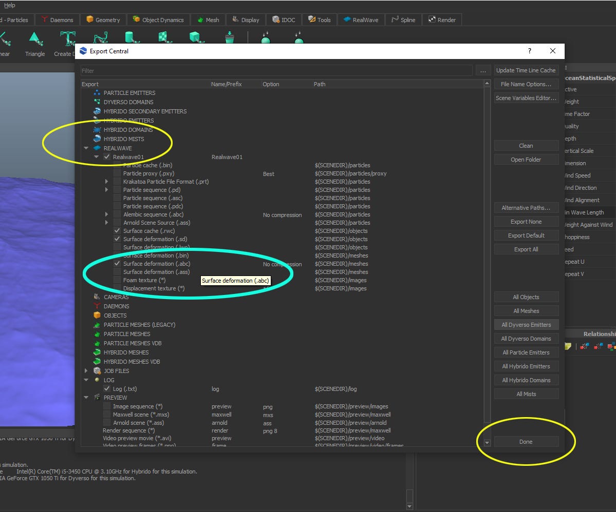 From the cache options list, Lightwave can only read the Alembic surface deformation cache without any problems. From the cache options list, Lightwave can only read the Alembic surface deformation cache without any problems.