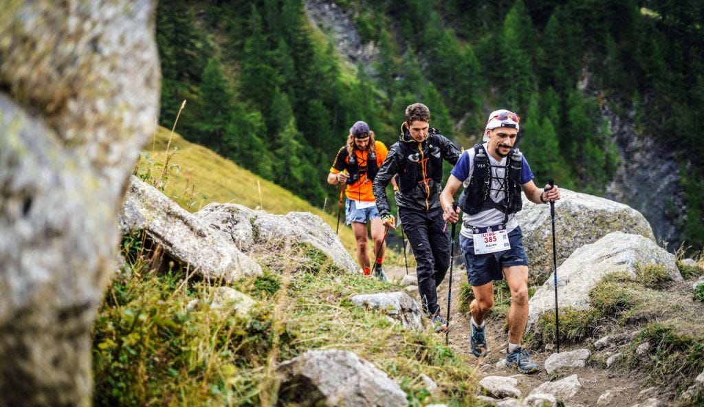 Struggling at UTMB