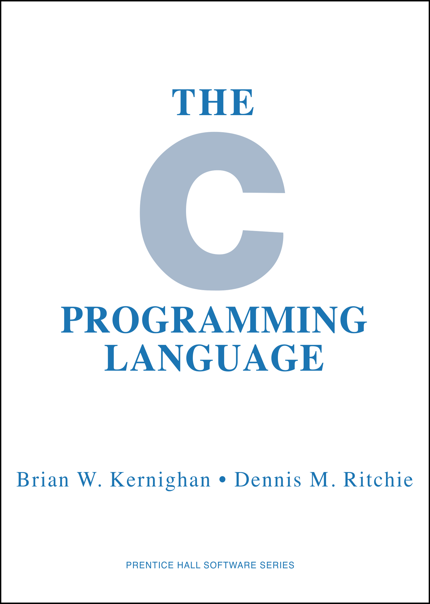 The C Programming Language - Wikipedia