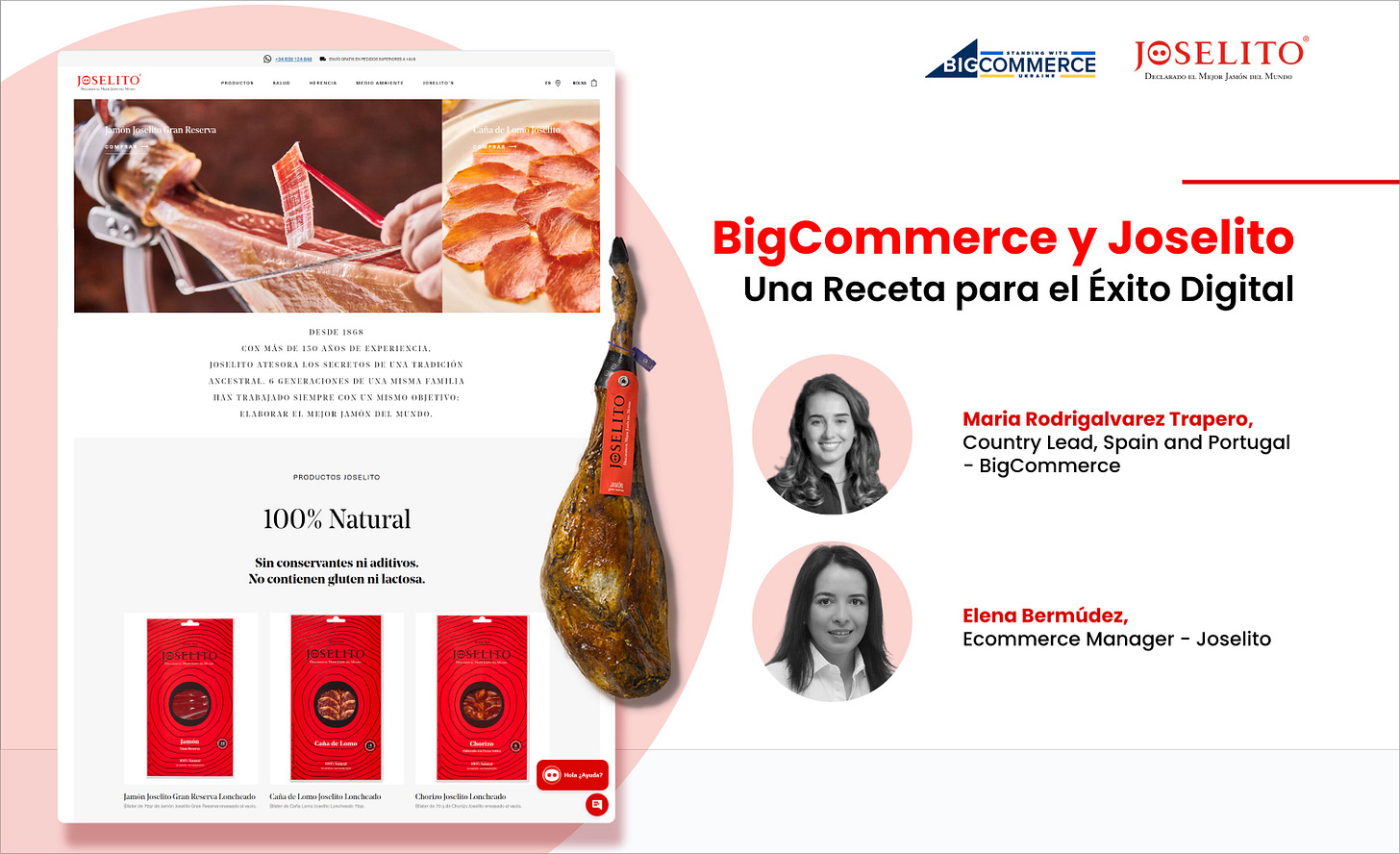 Caso de éxito de Joselito y BigCommerce, por Ebolution