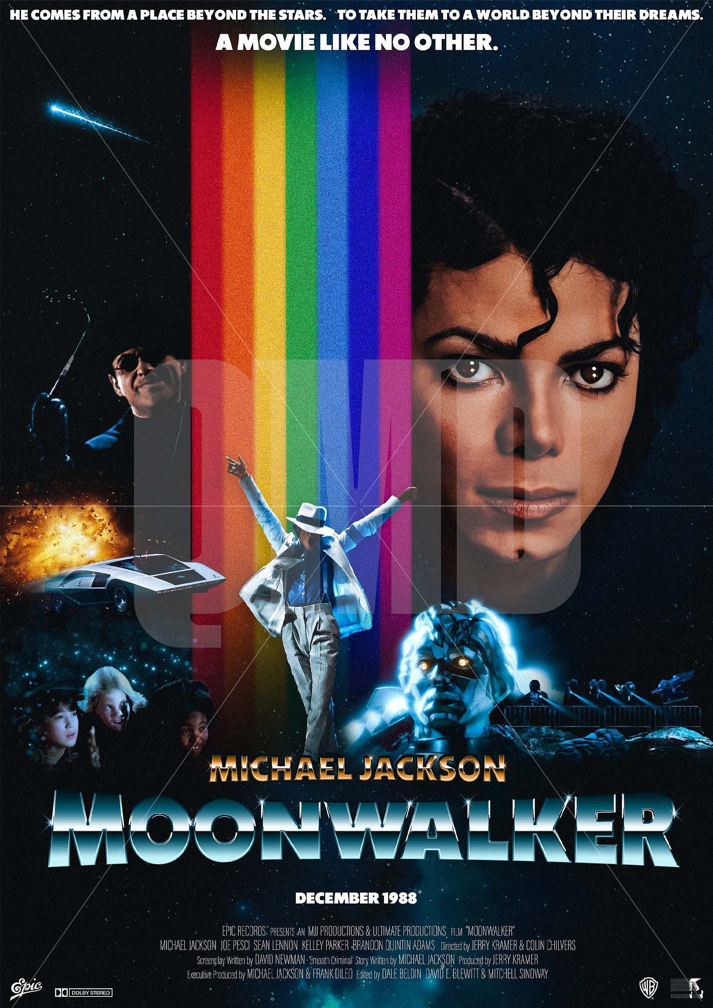Michael Jackson Moonwalker Poster