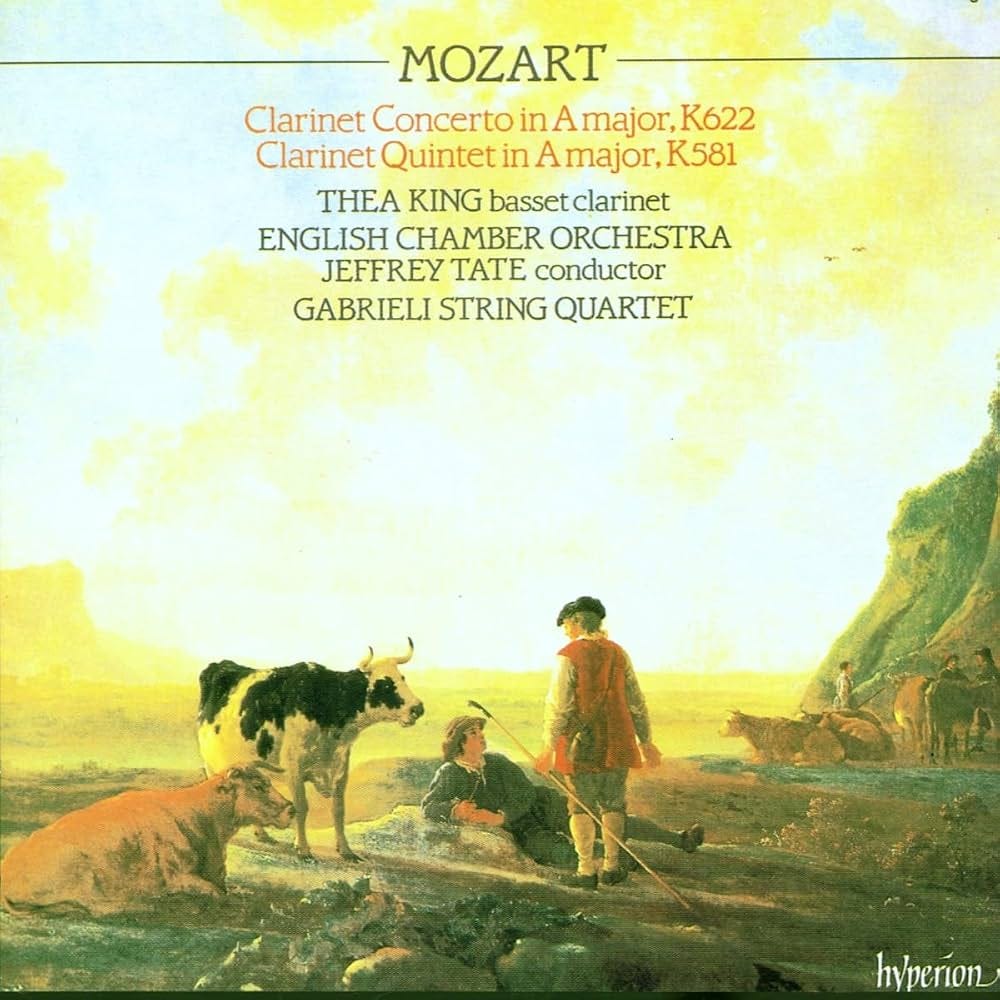 Wolfgang Amadeus Mozart, Jeffrey Tate, English Chamber Orchestra, Thea King  - Mozart: Clarinet Concerto; Clarinet Quintet - Amazon.com Music