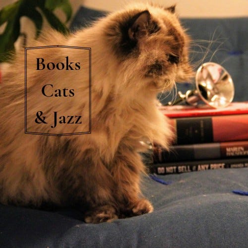 Books Cats and Jazz