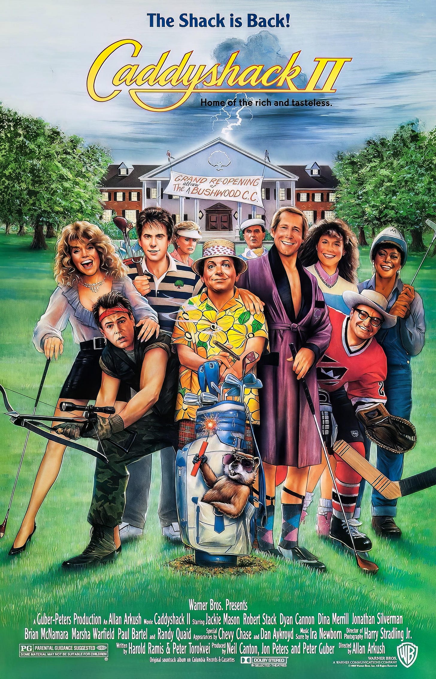 Caddyshack II (1988) [2160x3361] : r/MoviePosterPorn