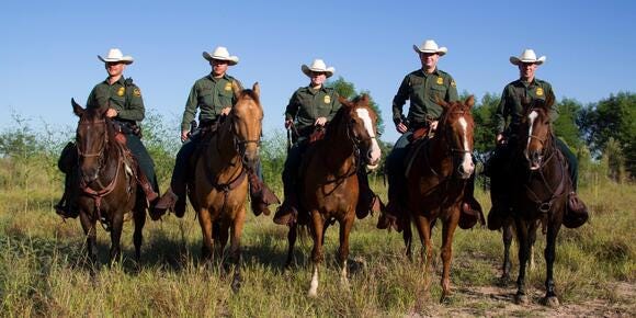 US Border Patrol Horse Patrol US Border Patrol Horse Patrol