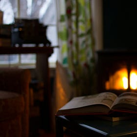 come join me to sit and write in the dark 